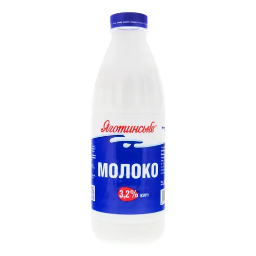 Молоко 3.2% пастеризоване Яготинське