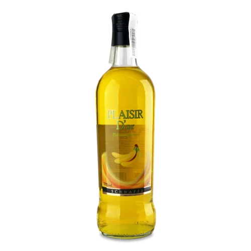Лікер Platano Banana Plaisir D'or, 17% в/ґ, 1л