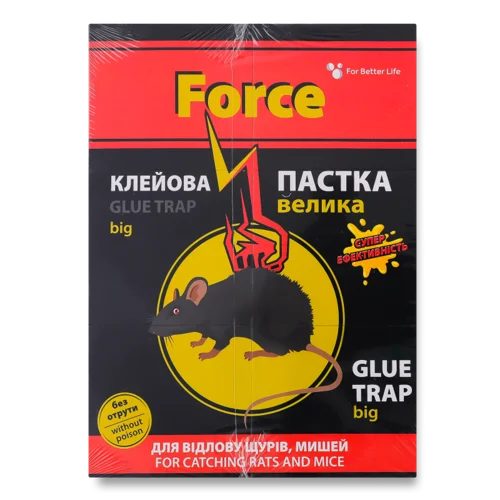 Пастка Для Гризунів Клейова В/ґ Force 1шт