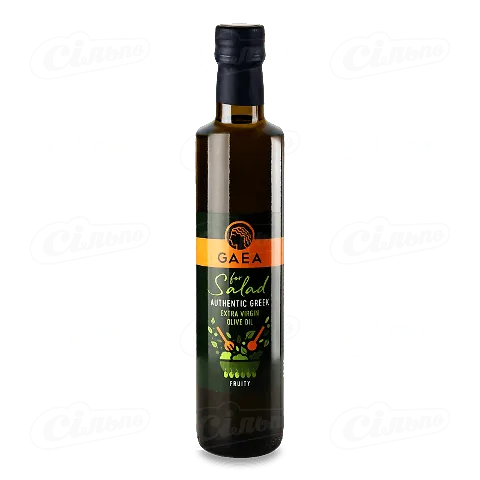 Олія оливкова Gaea Extra Virgin для салату, 500мл