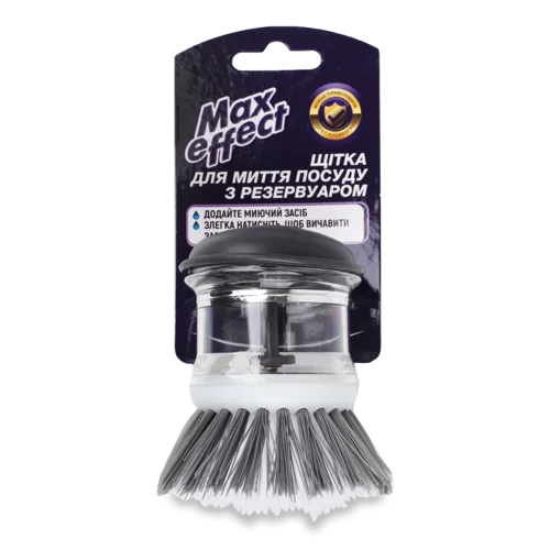 Щітка Для Миття Посуду З Резервуаром Для Миючого Засобу, Max Effect, 1шт
