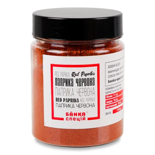 Паприка Червона Мелена, з/б 110г
