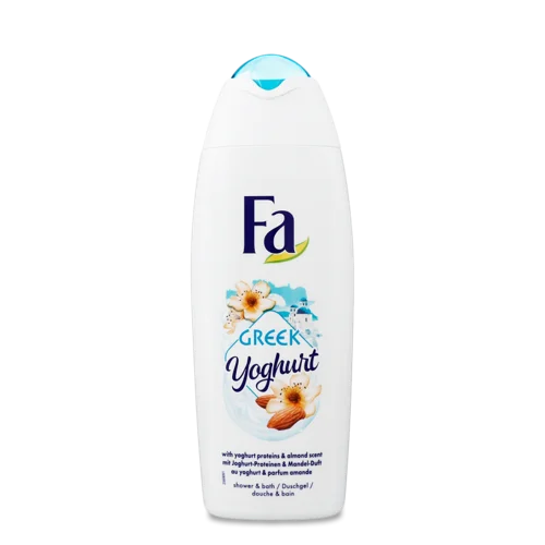 Крем-гель Для Душу З Протеїнами Йогурту Та Ароматом Мигдалю Greek Yoghurt Fa, 500мл