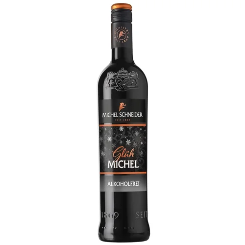 Напій винний Michel Schneider Gluh Michel Rot безалкогольний 0,75л