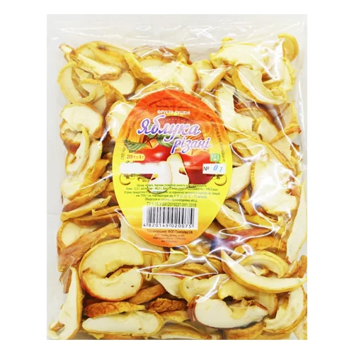 Яблука Триполка різані сушені 200г