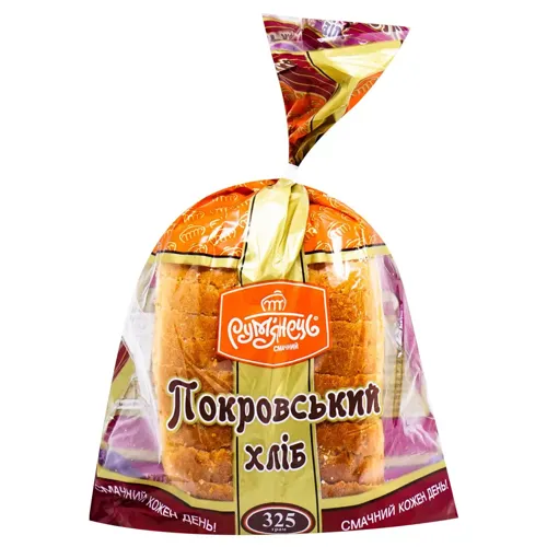 Хліб Рум'янець Покровський половинка 325г