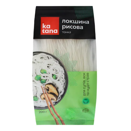Локшина рисова тонка Katana м/у 200г
