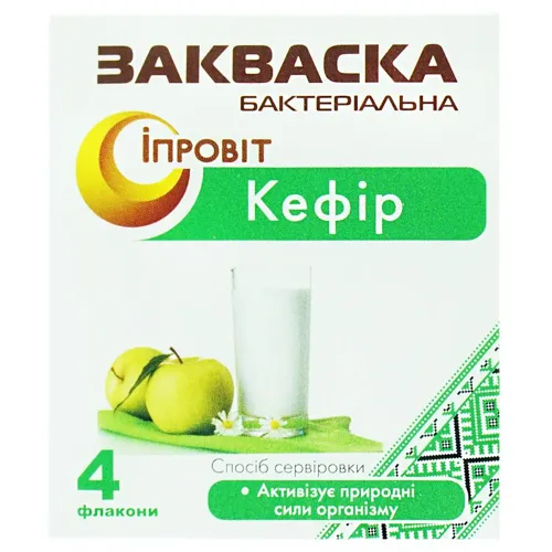Закваска бактеріальна Іпровіт Кефір 4*0,5г
