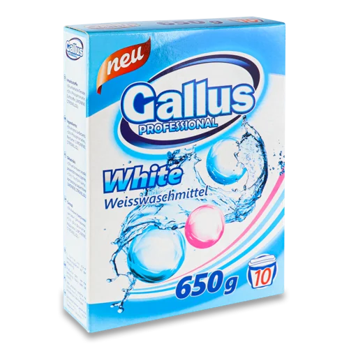 Порошок Стиральний Gallus Weiss для Білої Білизни, в/ґ, 1 кг