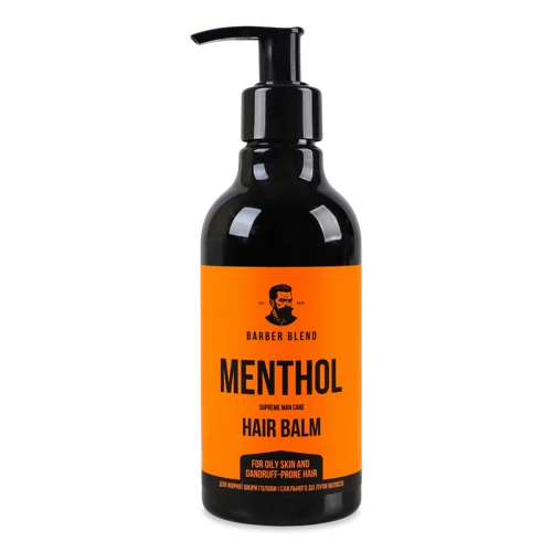 Бальзам для Жирної Шкіри Голови і Лупи Menthol Barber Blend, 300мл