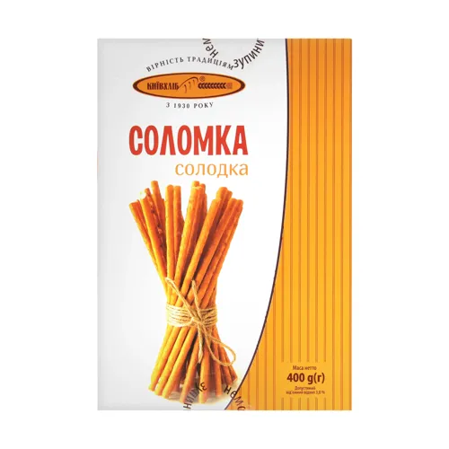 Соломка солодка Київхліб 400г
