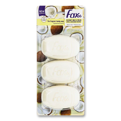 Туалетне Мило Крем&Кокосове Молоко, В/ґ, 3х100г