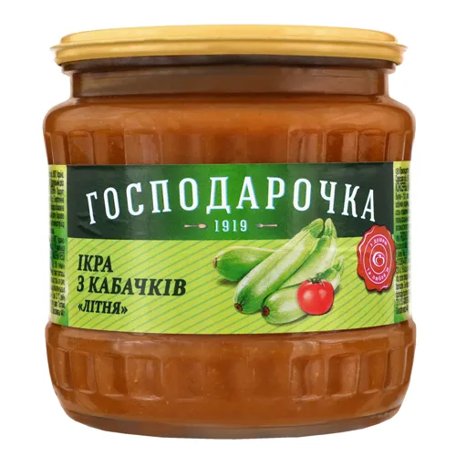 Ікра з кабачків Літня Господарочка с/б 440г