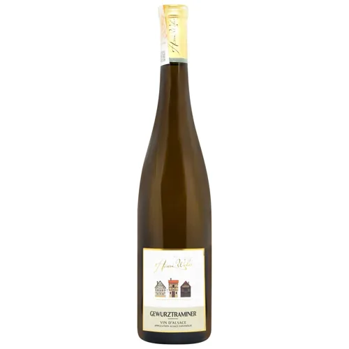 Вино Henri Weber Gewurztraminer біле напівсухе 12% 0,7л