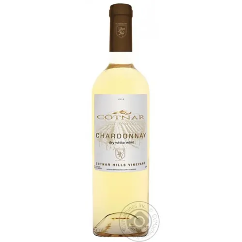 Вино Cotnar Chardonnay біле сухе 9-12% 1л