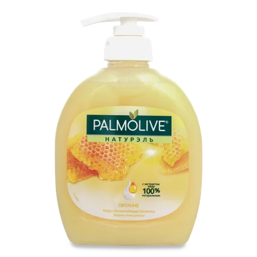 Рідке Мило Для Рук Мед Зволожуюче Молочко Живлення Натурель Palmolive, 300мл