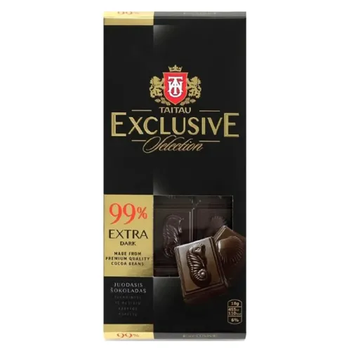 Шоколад Meskenas Tai Tau гіркий 99% 90г