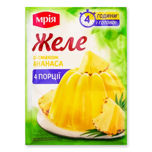 Желе Ананасове Мрія В/ґ 78г
