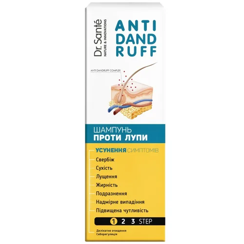 Шампунь Dr.Sante Anti Dandruff проти лупи 200мл