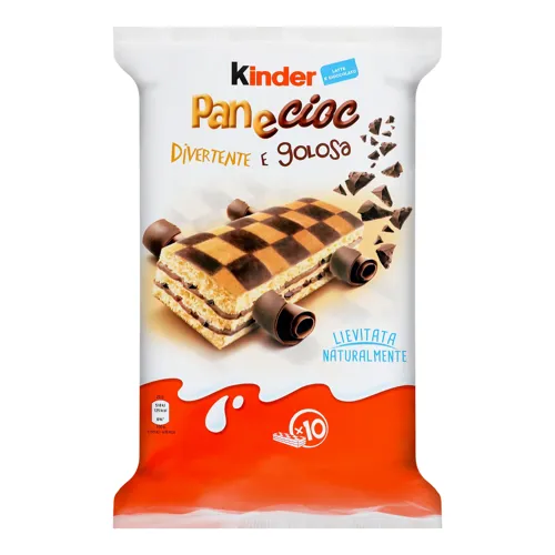 Бісквіт з шоколадними пластівцями Pan e Cioc Kinder м/у 290г