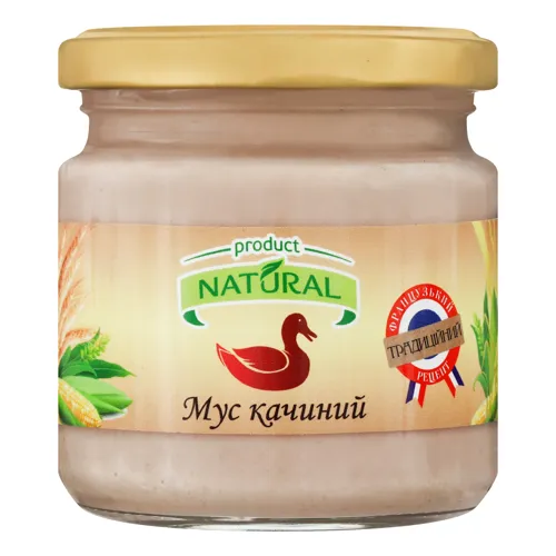 Мус качиний Natural с/б 180г