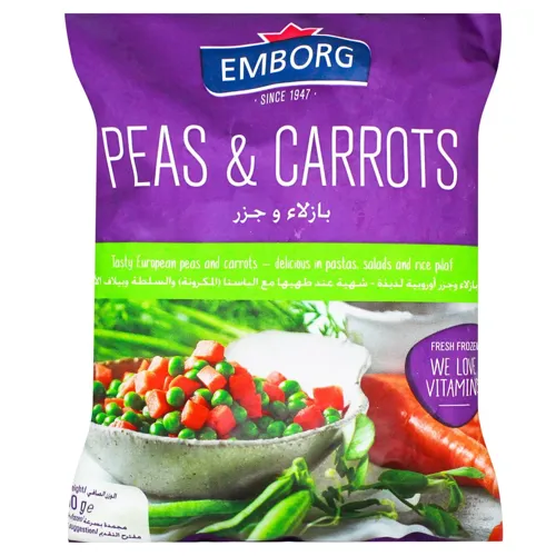 Суміш Emborg горох та морква 450г