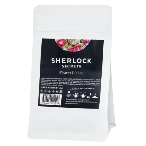 Чай зелений Sherlock Secrets Квітка лічі 6 кульок
