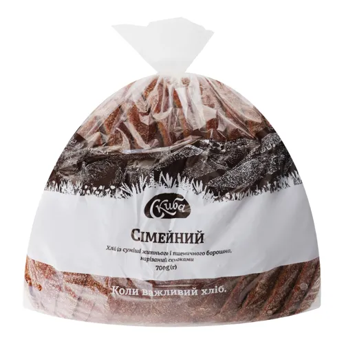 Хліб нарізний Сімейний Скиба м/у 700г