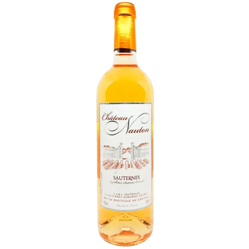 Вино Chateau Nauton Sauternes біле солодке 13% 0,75л