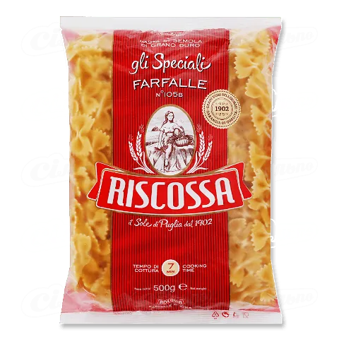 Макаронні вироби Riscossa «Фарфалле» №105 b, 500г