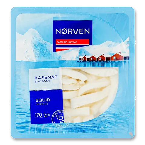 Кальмар Norven в розсолі, 170г