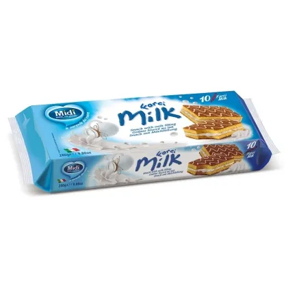 Бісквіт 280г Farcimilk Midi з молочним наповнювачем 25%, м/уп