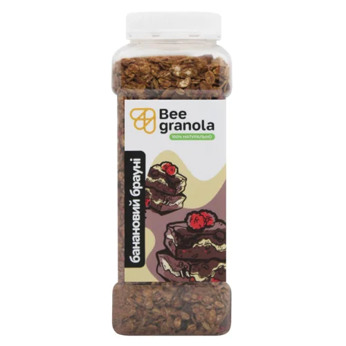 Гранола Bee Granola Банановий брауні 500г