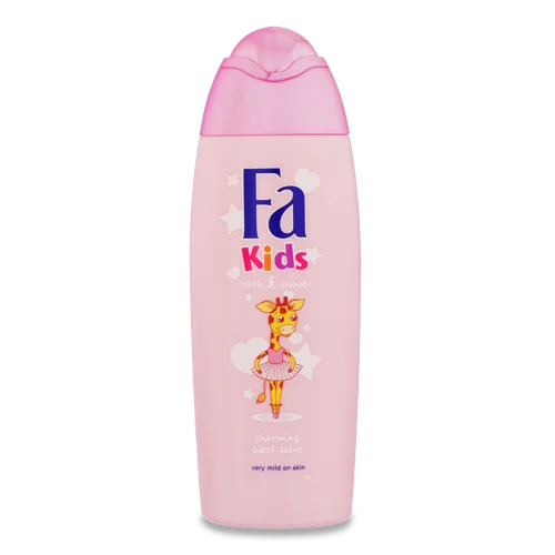 Гель для Душа та Ванної для Дівчаток Kids Fa 250мл