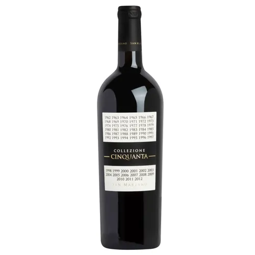 Вино San Marzano Collezione 50 Cinquanta Vino Rosso d'Italia червоне напівсухе 14,5% 0,75л