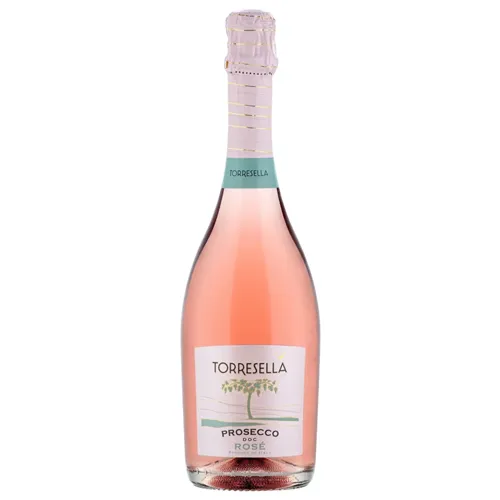 Вино ігристе Torresella Prosecco рожеве брют 11% 0,75л