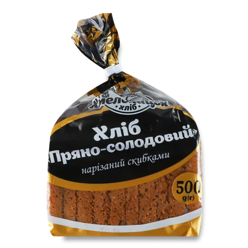 Хліб Пряно-Солодовий, ТОВ Хмельницькхліб, м/у 500г