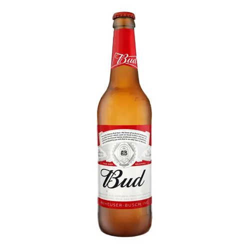 Пиво 0.5л 5% світле пастеризоване Bud