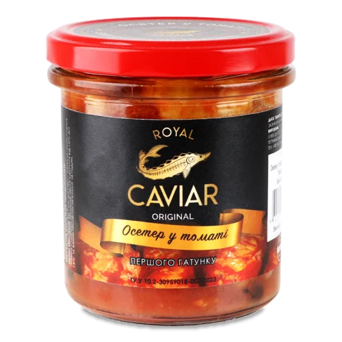 Осетер В Томати Royal Caviar, с/б 320г