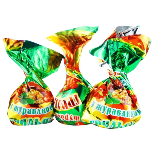 Цукерки Аметист плюс Грильяж з журавлиною вагові