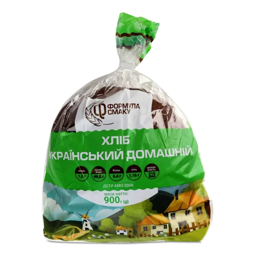 Хліб Український Домашній, Формула Смаку, м/у 900г