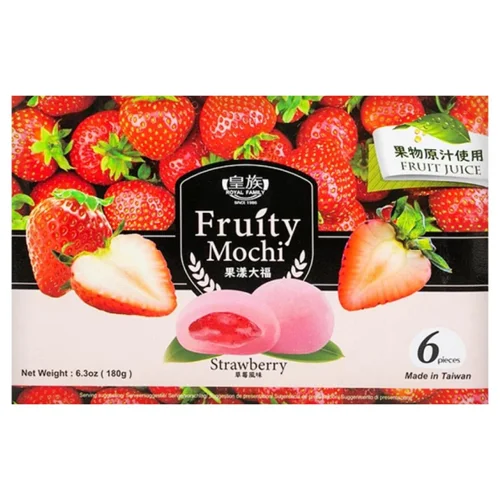 Десерт Моті Royal Family Fruity Mochi Полуниця 180г