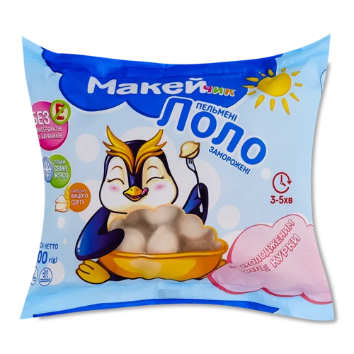 Пельмені З Філе Курки Лоло Мейк, В/ґ, 400г