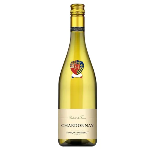 Вино Francois Martenot Chardonnay біле сухе 12,5% 0,75л
