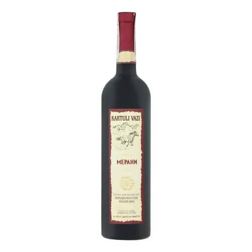 Вино 0.75л 11% червоне напівсухе Мерані Kartuli Vazi пл