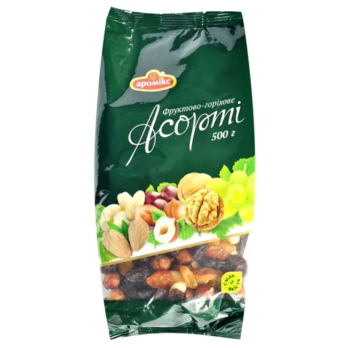 Асорті Аромікс фруктово-горіхове 500г