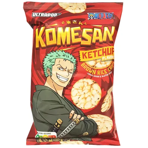 Чипси рисові ULTRA POP One Piece Кетчуп И743 (Франція)