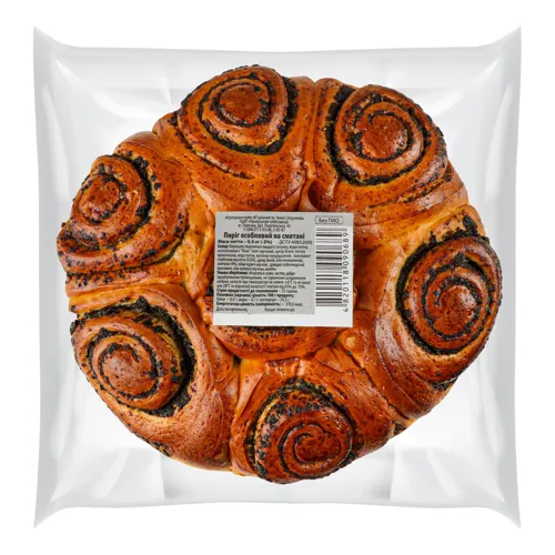 Пиріг на сметані Особливий Прилуцький хлібозавод м/у 0.4кг