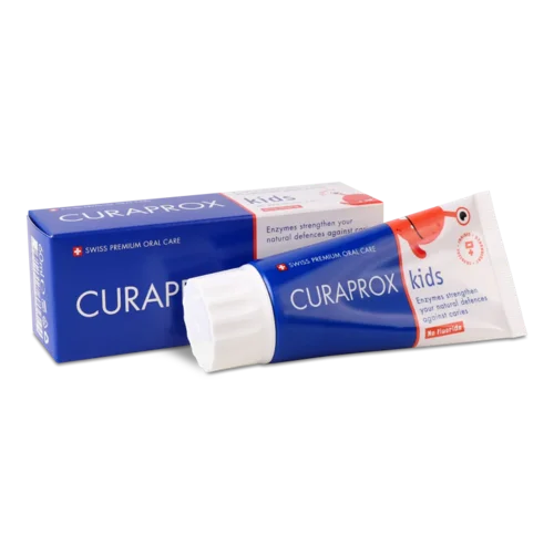 Паста зубна Curaprox CS Kids Полуниця без фтору
