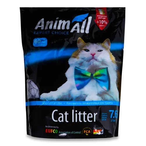 Наповнювач Для Котячого Туалету Силікагелевий Animall, В/ґ, 7.6л